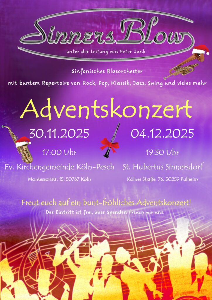 Plakat Adventskonzerte 2025