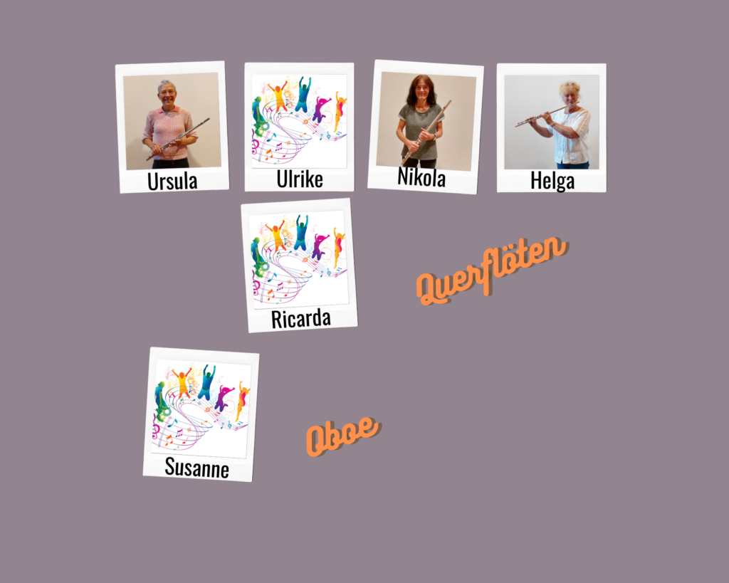 Querflöten und Oboe