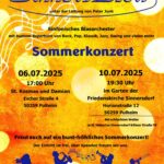 Plakat Sommerkonzerte 2025